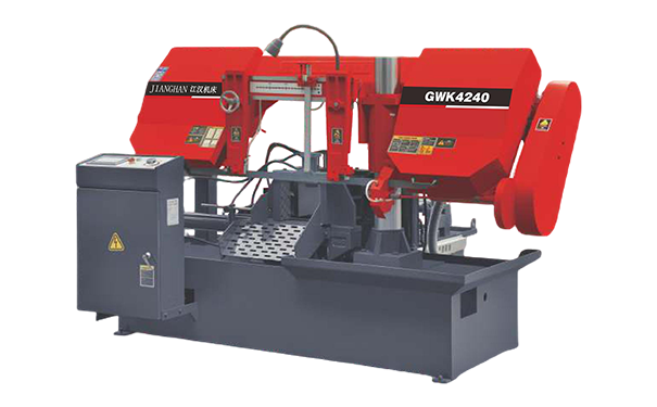 望牛墩镇GWK4240数控双柱卧式带锯床