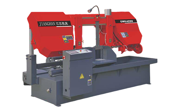 望牛墩镇GWK4250数控双柱卧式带锯床