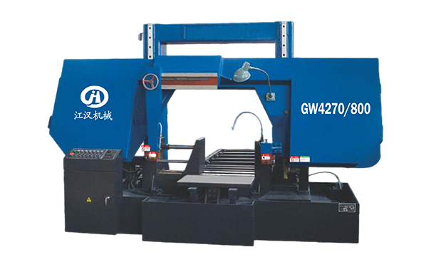 望牛墩镇GW4270/800双柱龙门卧式带锯床